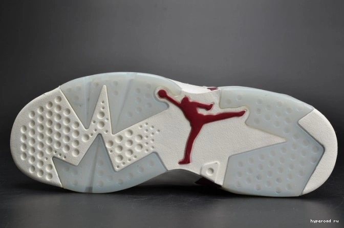 white Air 384664-116 Jordan Retro 6 Maroon 1125